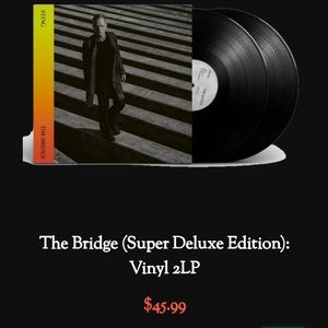 STING The Bridge Deluxe Album 2021 A&M Records 180 Gram Vinyl NWT Limited Editio